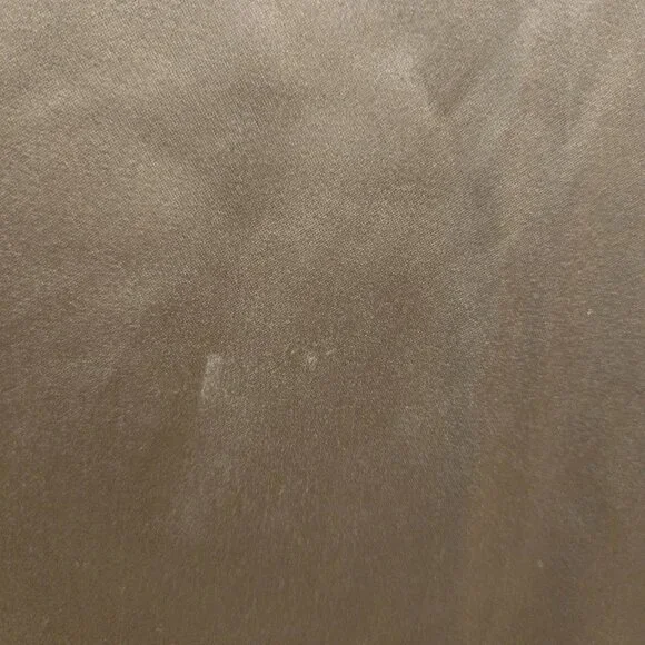 ✨ Padova Bronze Satin Ruffle-Hem Slip Dress – Elegant Midi Style - Picture 6 of 8